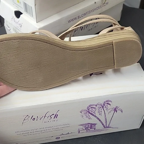 NEW BLOWFISH brooke sandal in lotus - Picture 5 of 5